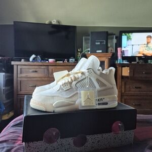 Off White Air Jordan 4 Size 12w (10.5m)